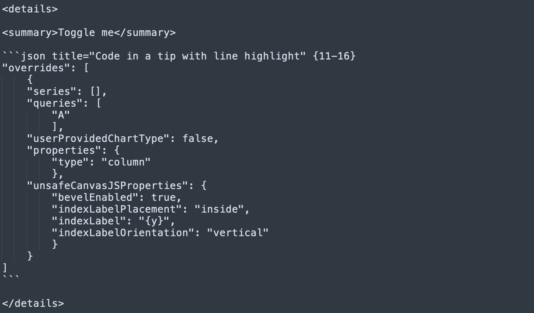 SQL code snippet with highlighted lines