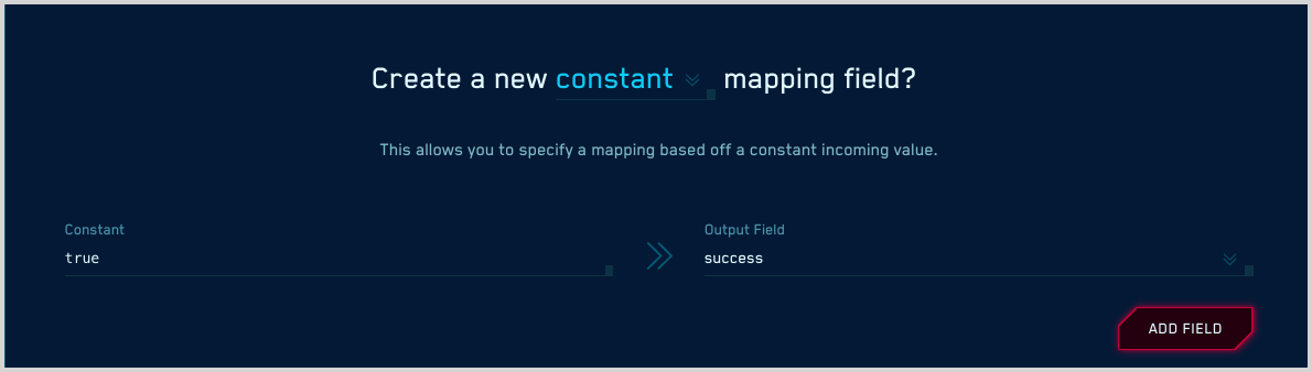 Constant mapping