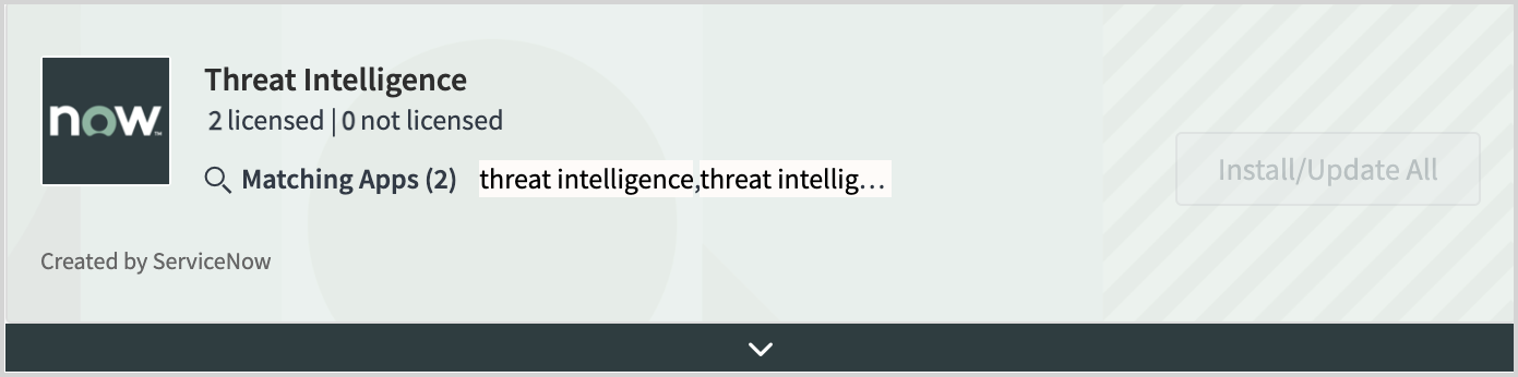 Threat Intelligence add-on