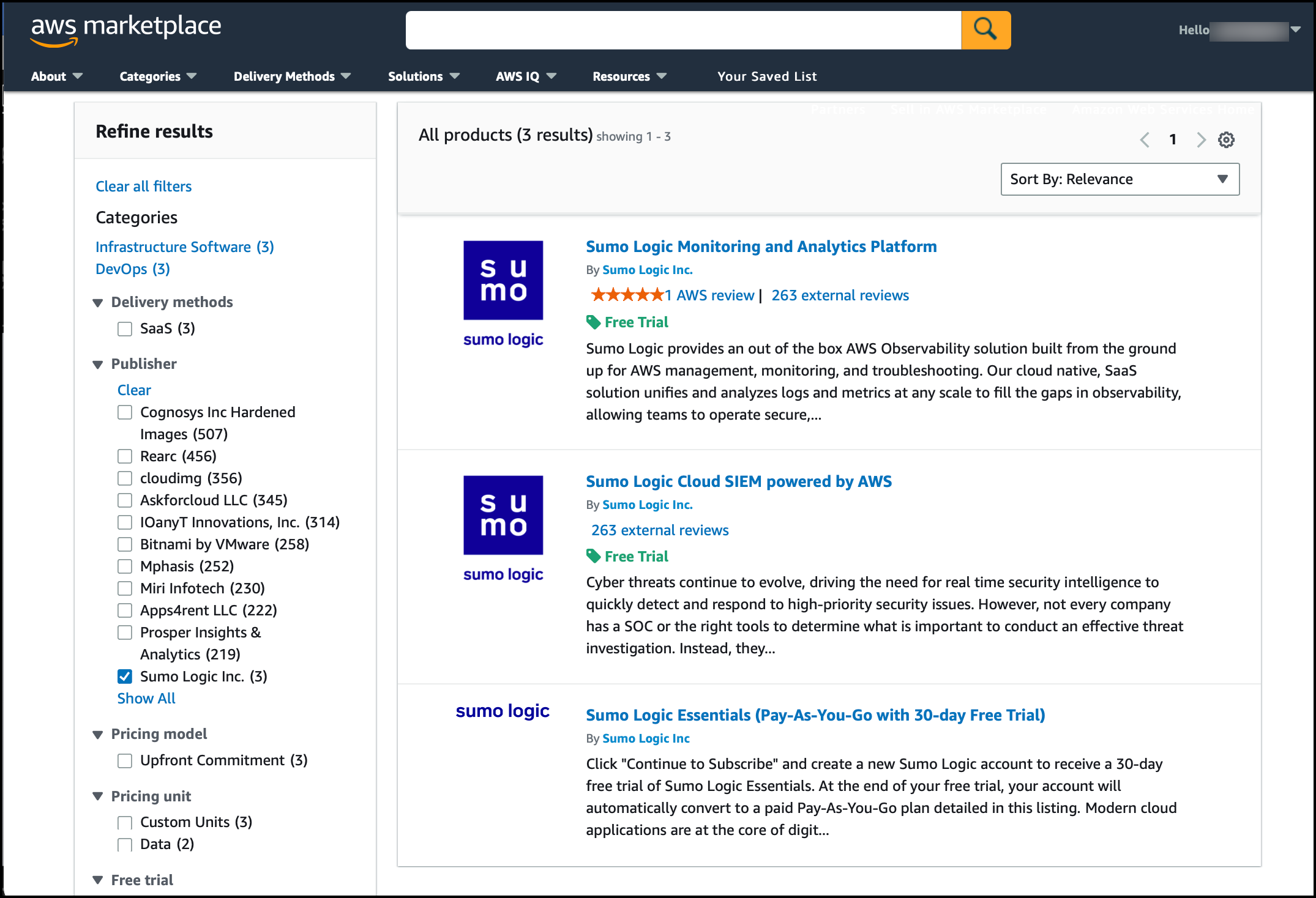 AWS Marketplace