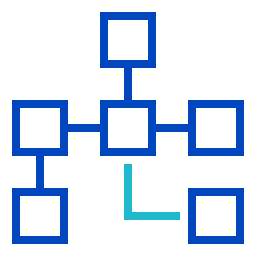 Tree diagram icon