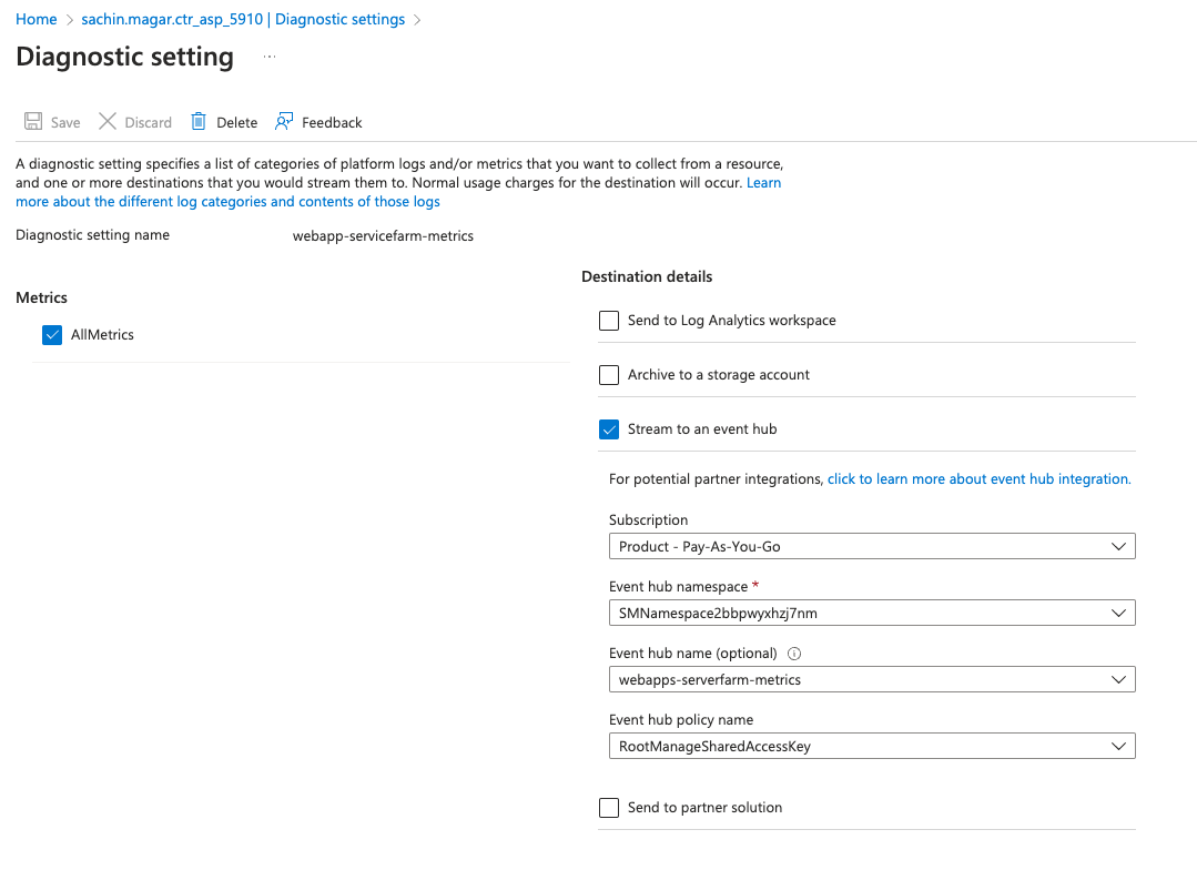 Azure App Service Plan Tag Location