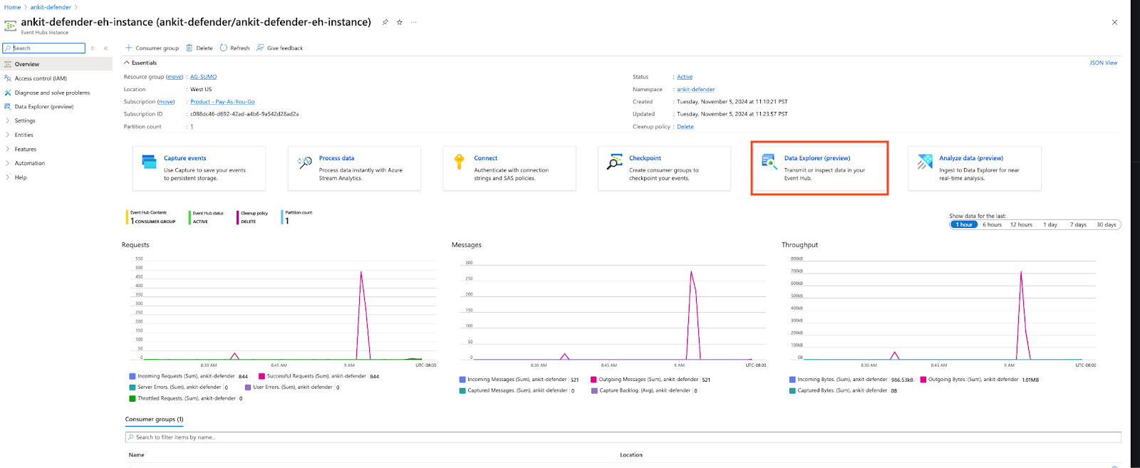 event-hub-instance-blade