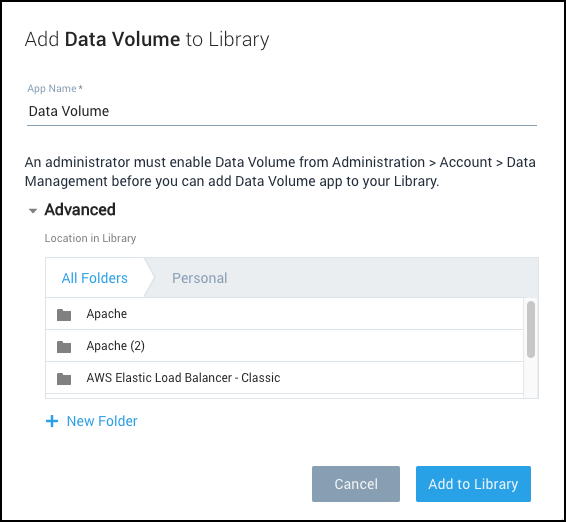 Data volume