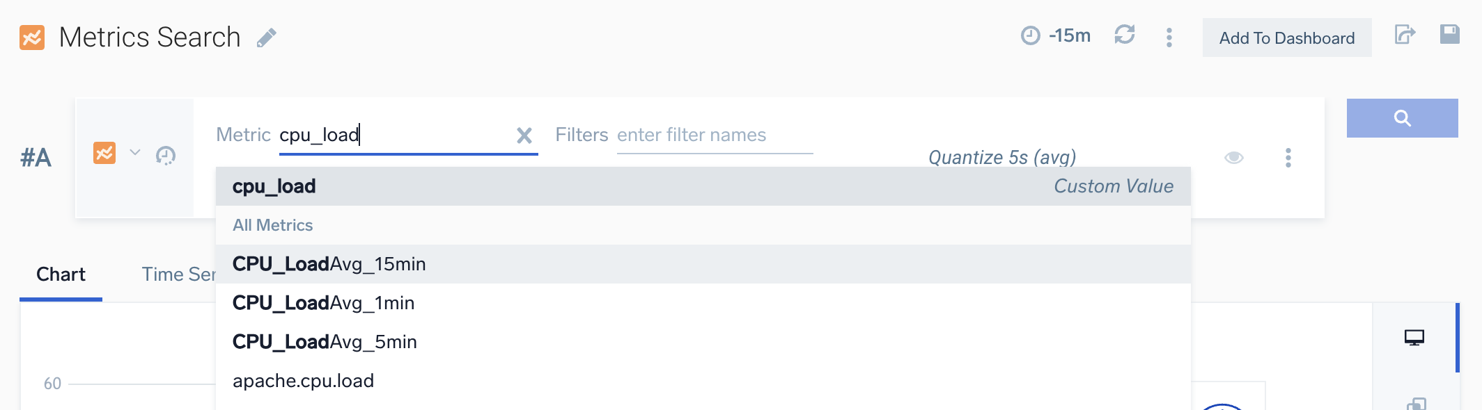 Select metric