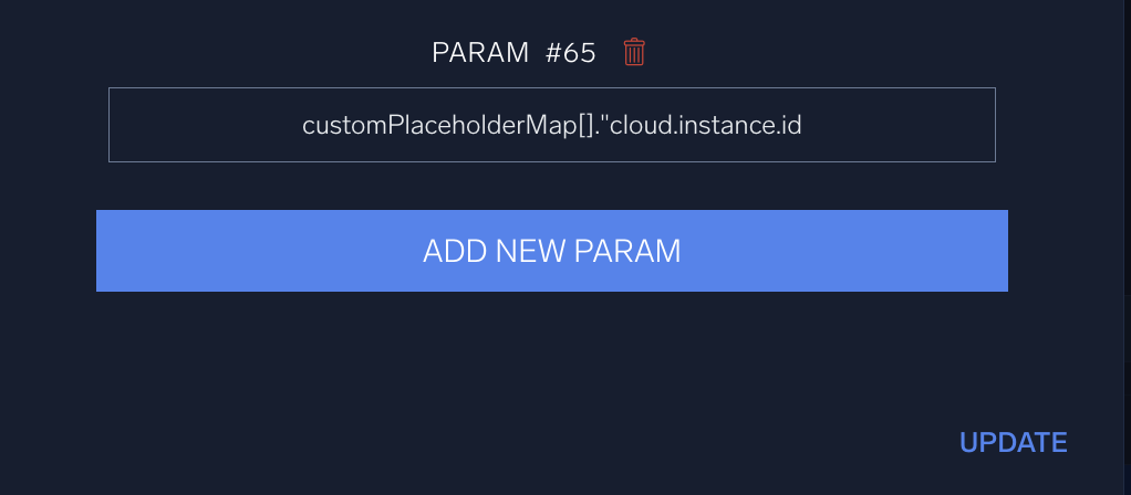 Playbook parameters