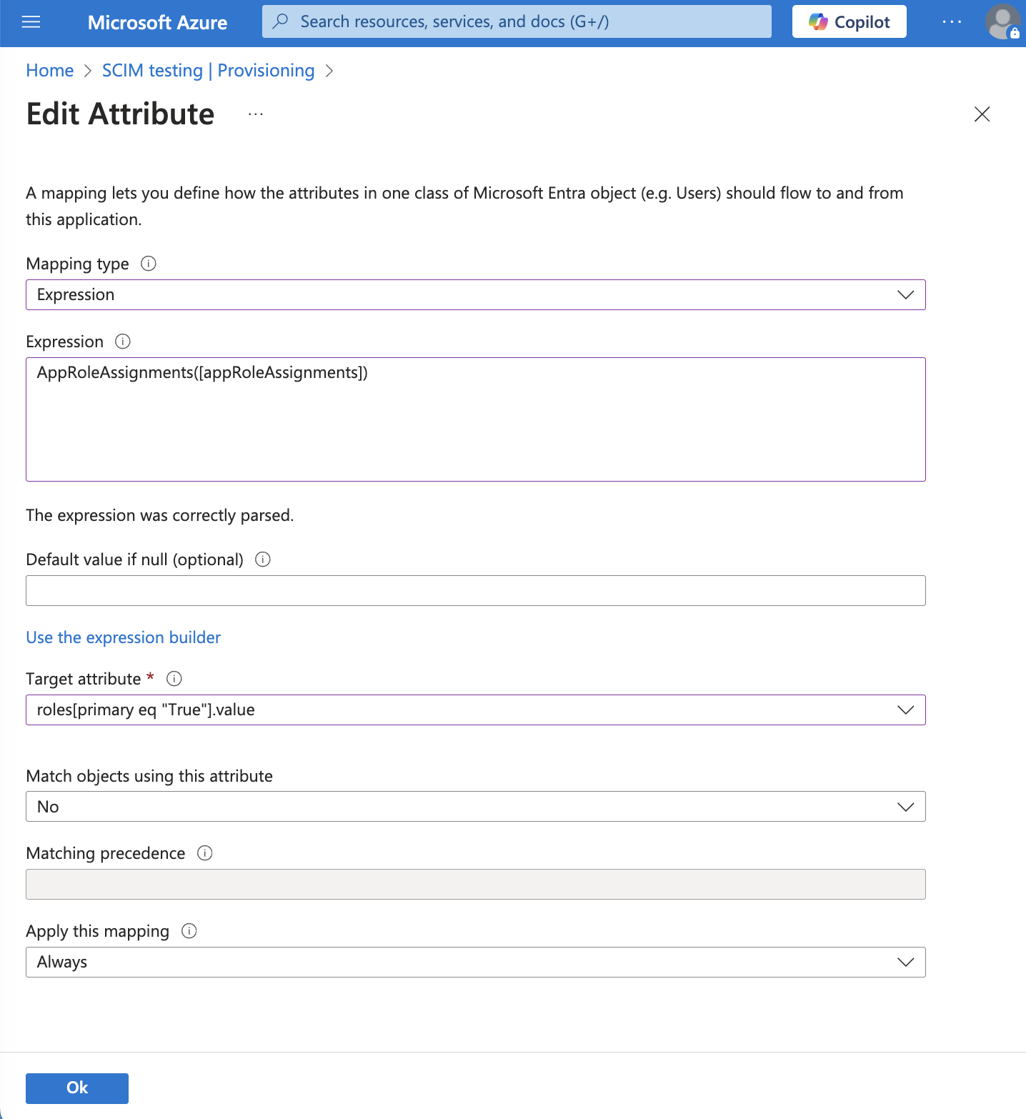 Edit attribute